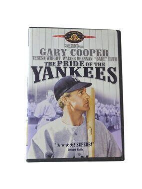 The Pride Of The Yankees DVD 2002 MGM Gary Cooper B&W 1942 Movie NOS